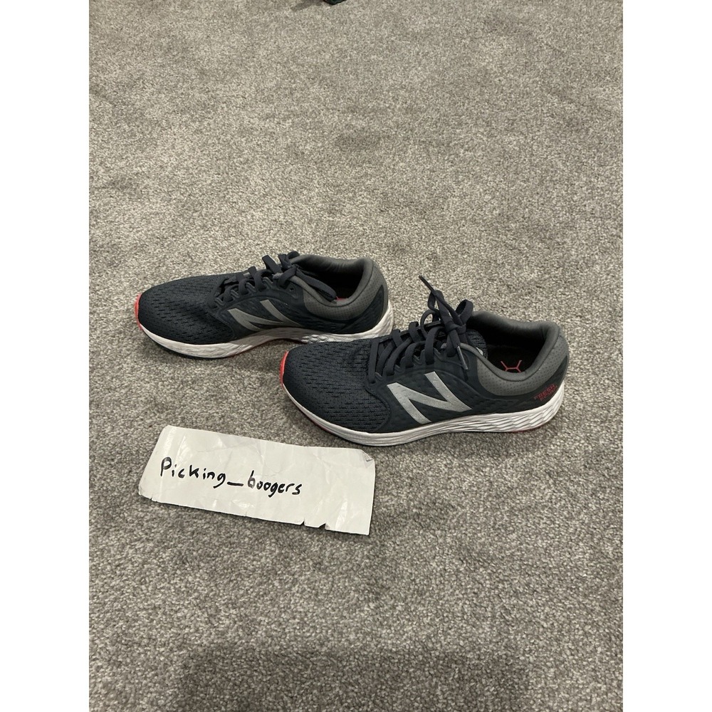 New Balance Women Fresh Foam Zante‎ V4 Running Shoe size 6.5 Gunmetal/Arctic Fox
